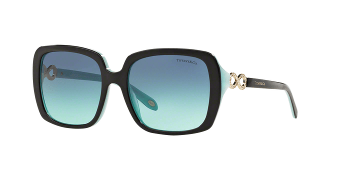 Tiffany TF 4110-B 8055-9S - Black-Blue by Tiffany and Co. for Women - 55-17-135 mm Sunglasses