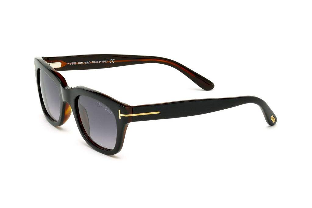 Tom Ford FT0237-S Snowdon 05B - Black On Brown-Grey Gradient by Tom Ford for Unisex - 52-20-145 mm Sunglasses