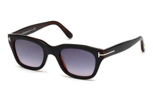 Tom Ford FT0237-S Snowdon 05B - Black On Brown-Grey Gradient by Tom Ford for Unisex - 52-20-145 mm Sunglasses