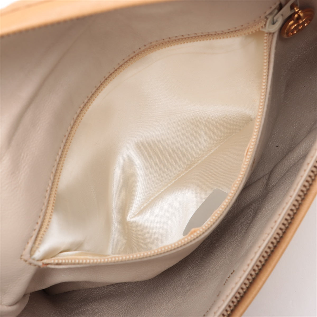 Chanel Matelasse Lambskin Waist Bum Bag Beige