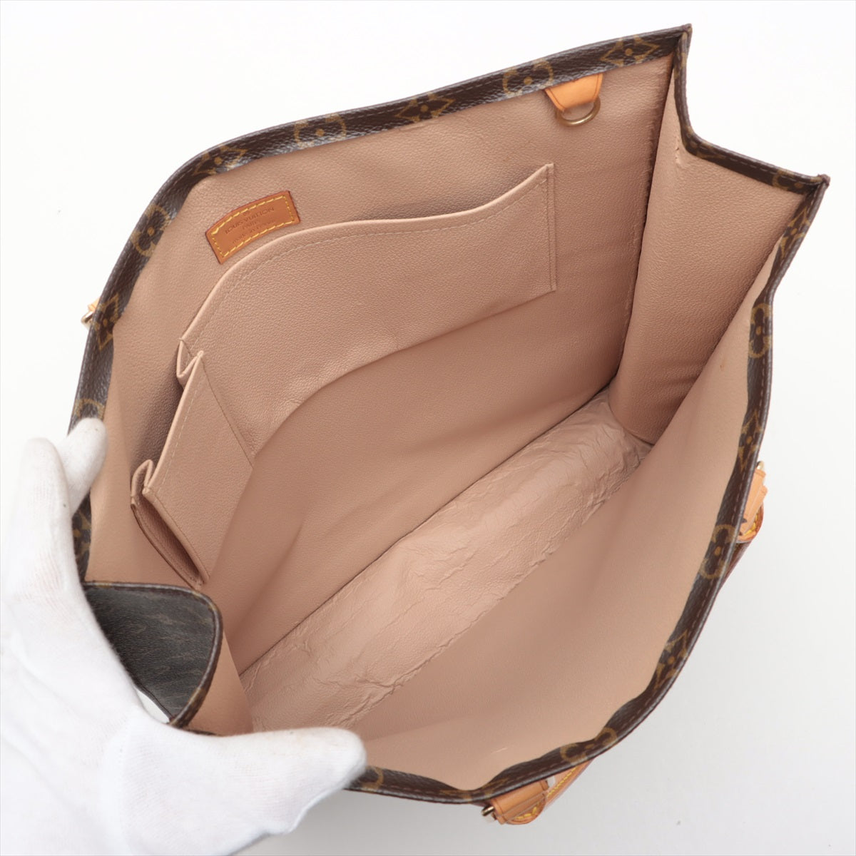 Louis Vuitton Monogram Sac Plat Shopping Tote Bag