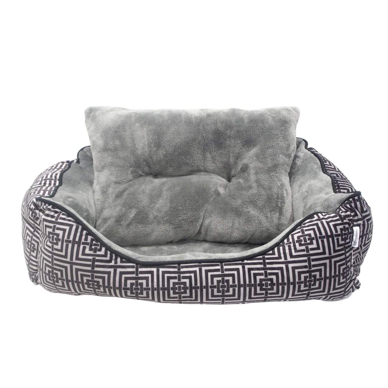 Trellis Cuddler Pet Bed by Pet Maison for Unisex - 24 x 36 x 12 Inch Pet Bed