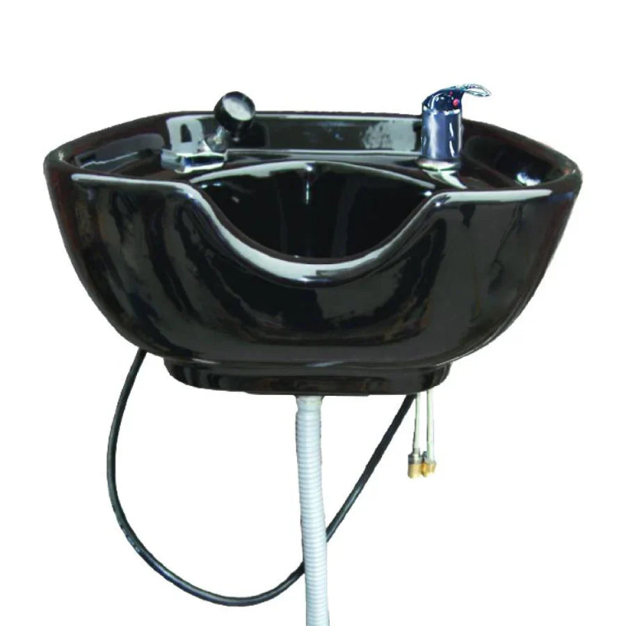 K-Concept Wall Mount Plastic Oval Shampoo Bowl