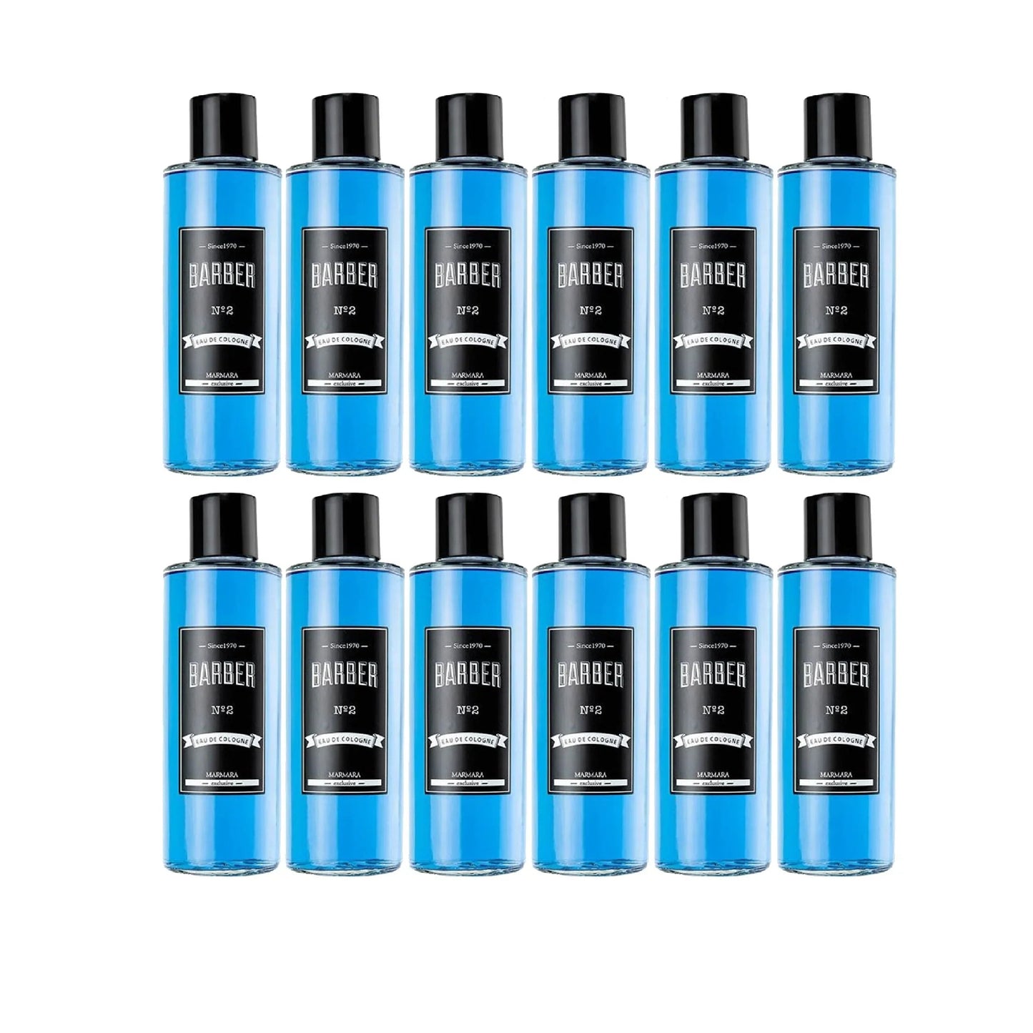 Marmara Barber Aftershave Cologne No.2, 500ml / 16.9 oz - Multipack