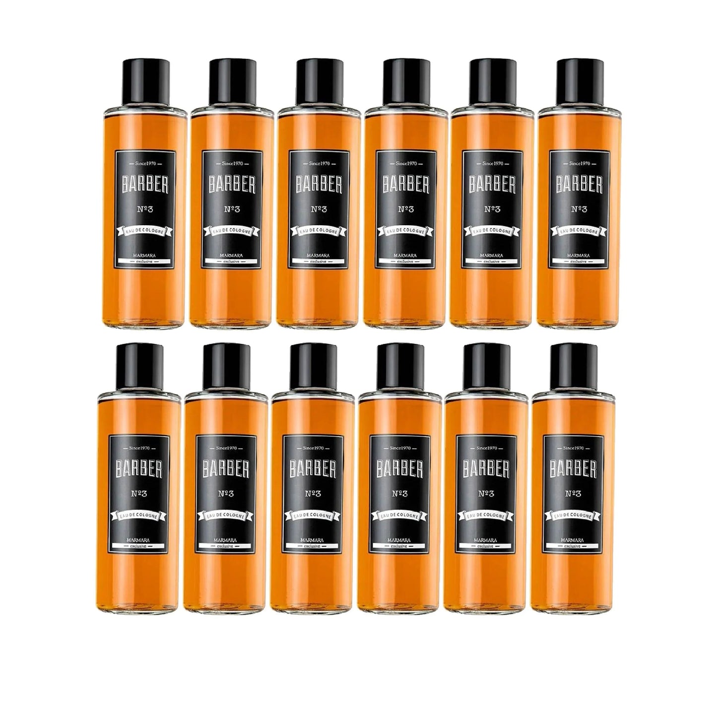 Marmara Barber Aftershave Cologne No.3 500ml / 16.9 oz - Multipack