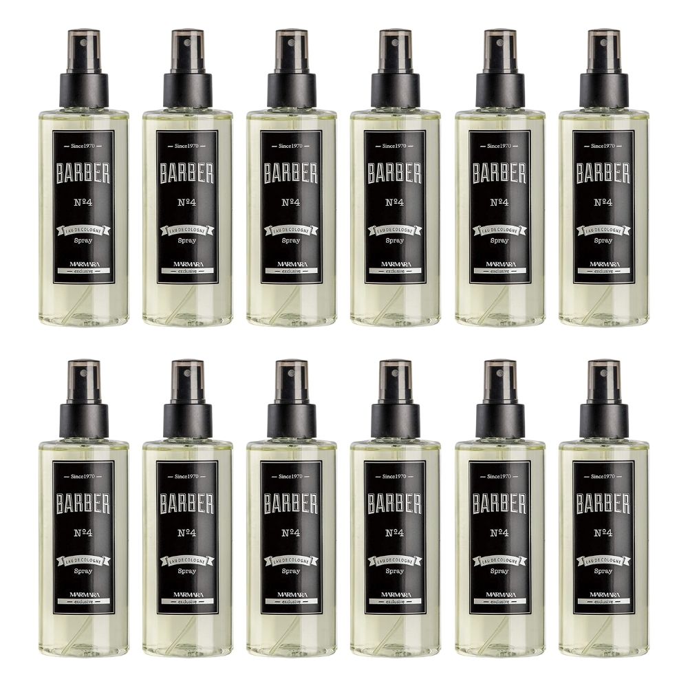 Marmara Barber Aftershave Cologne No.4 8.4 oz Multipack