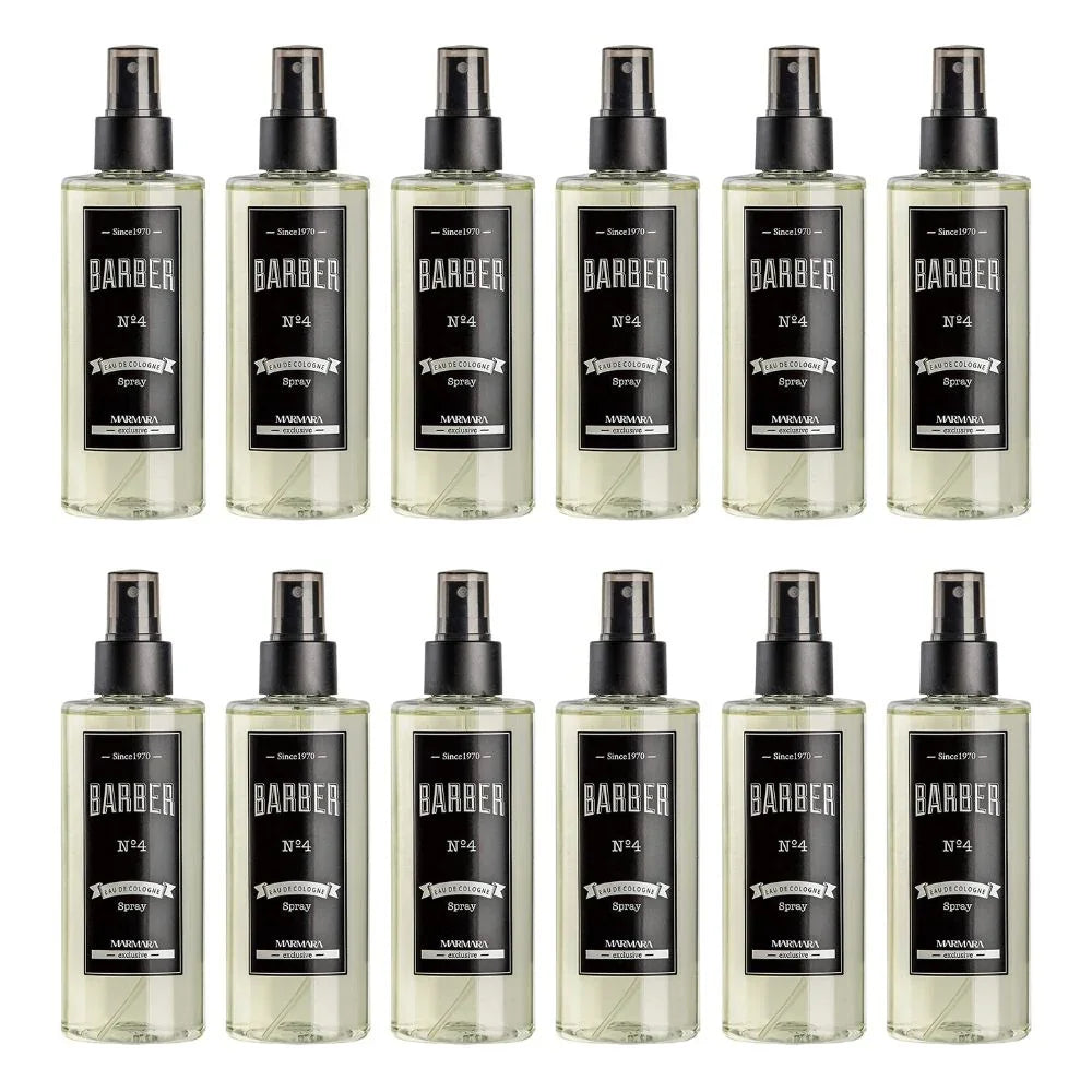 Marmara Barber Aftershave Cologne No.4 250ml / 8.4 oz Multipack