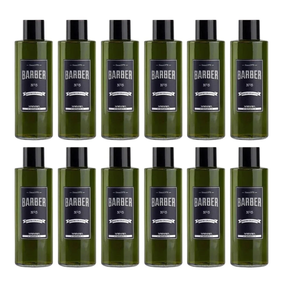 Marmara Barber Aftershave Cologne No.5, 500ml / 16.9 oz - Multipack