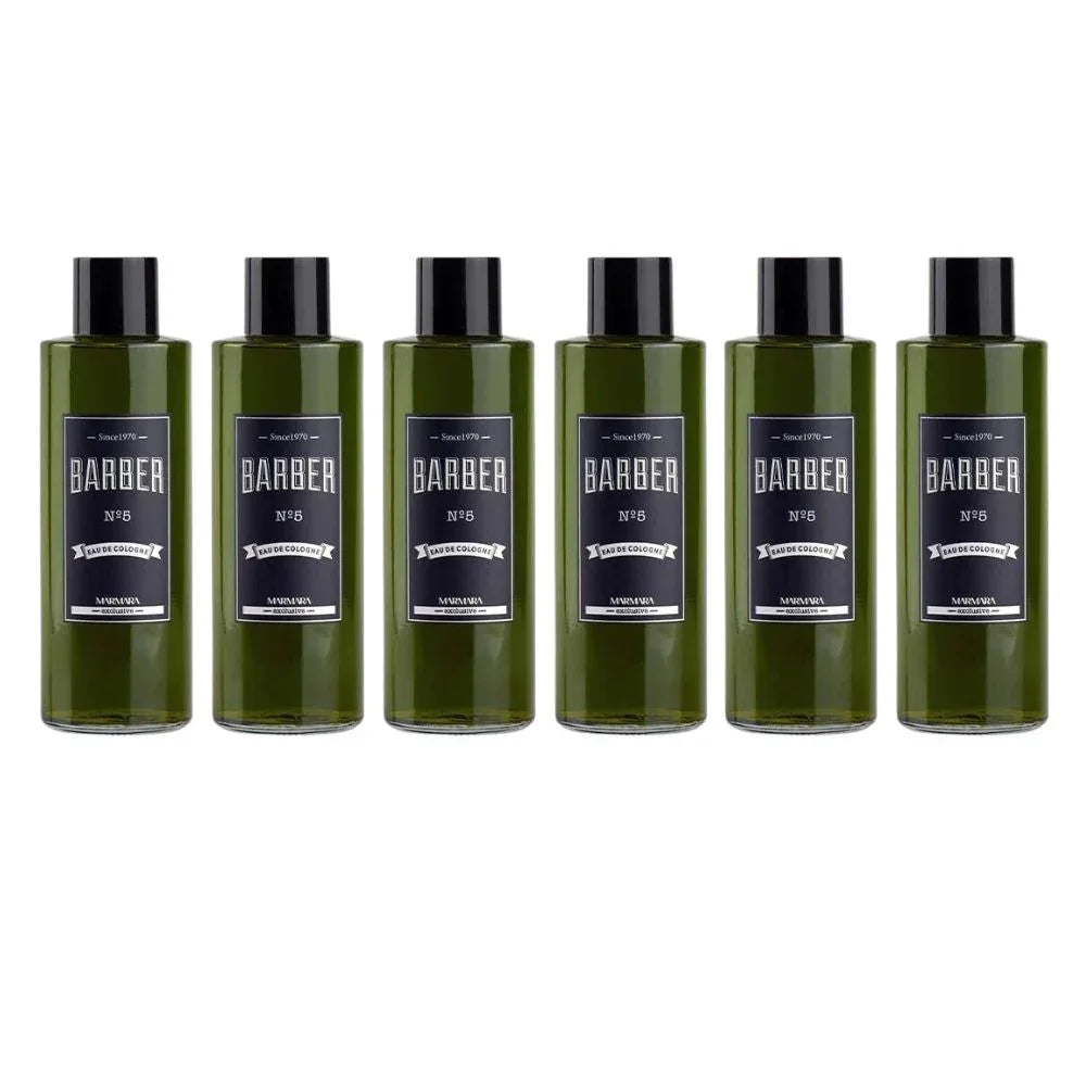 Marmara Barber Aftershave Cologne No.5, 500ml / 16.9 oz - Multipack