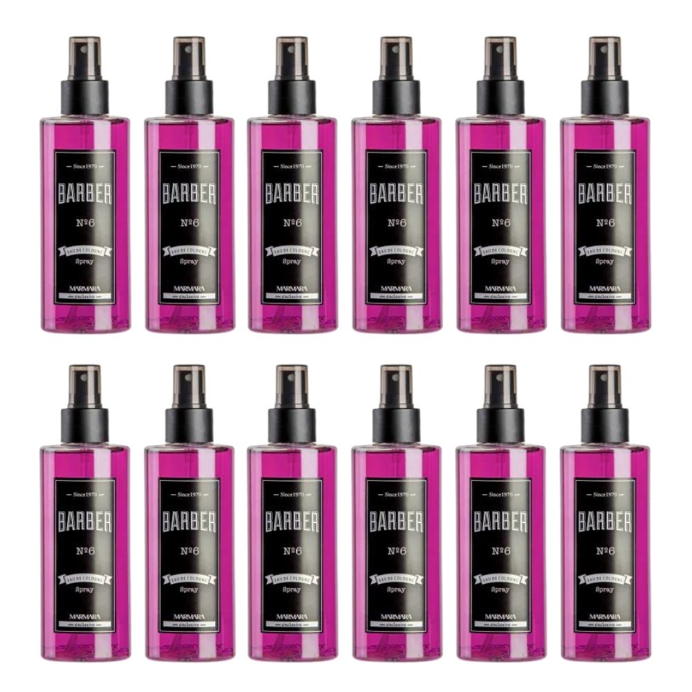 Marmara Barber Aftershave Cologne No.6 Spray 8.45 oz - Multipack
