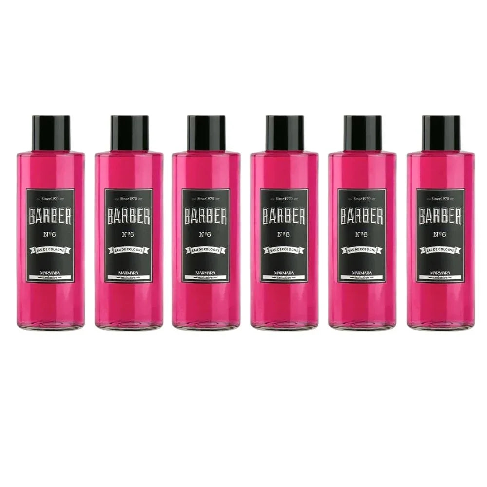Marmara Barber Aftershave Cologne No.6 - 500ml / 16.9 oz - Multipack