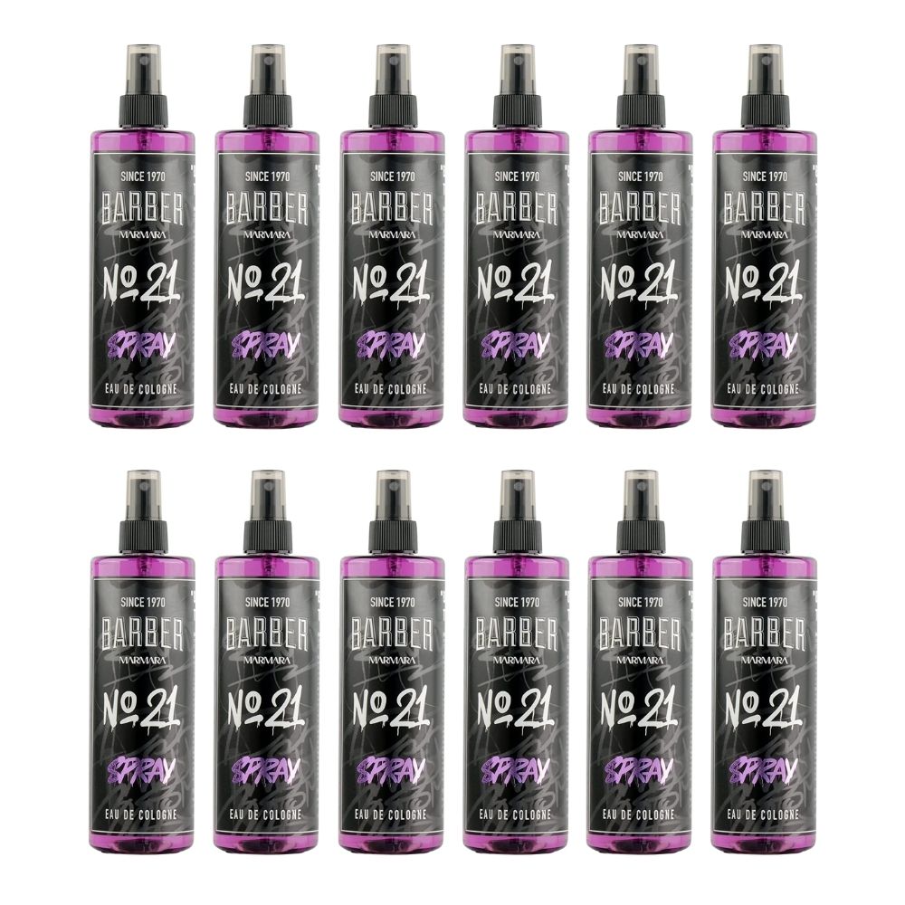 Marmara Barber Aftershave Cologne Graffiti No.21, 13.5 oz - Multipack