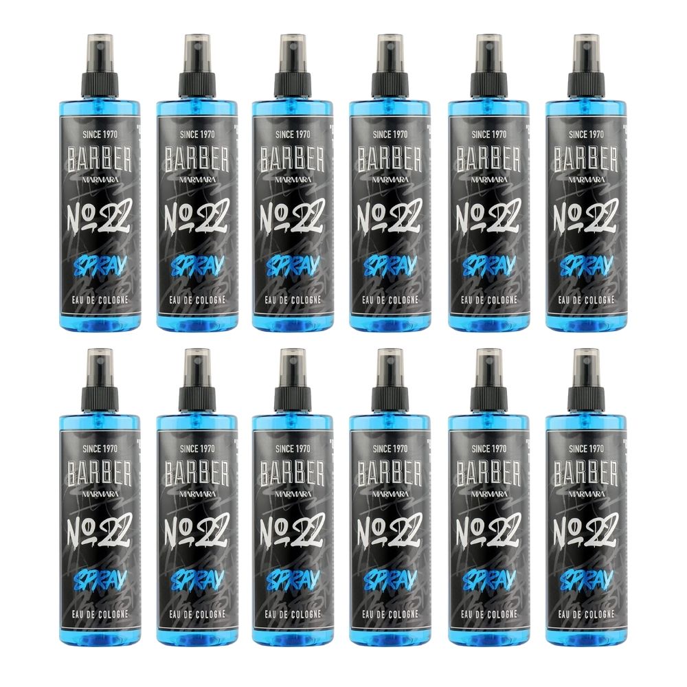 Marmara Barber Aftershave Cologne Graffiti No.22, 13.5 oz - Multipack