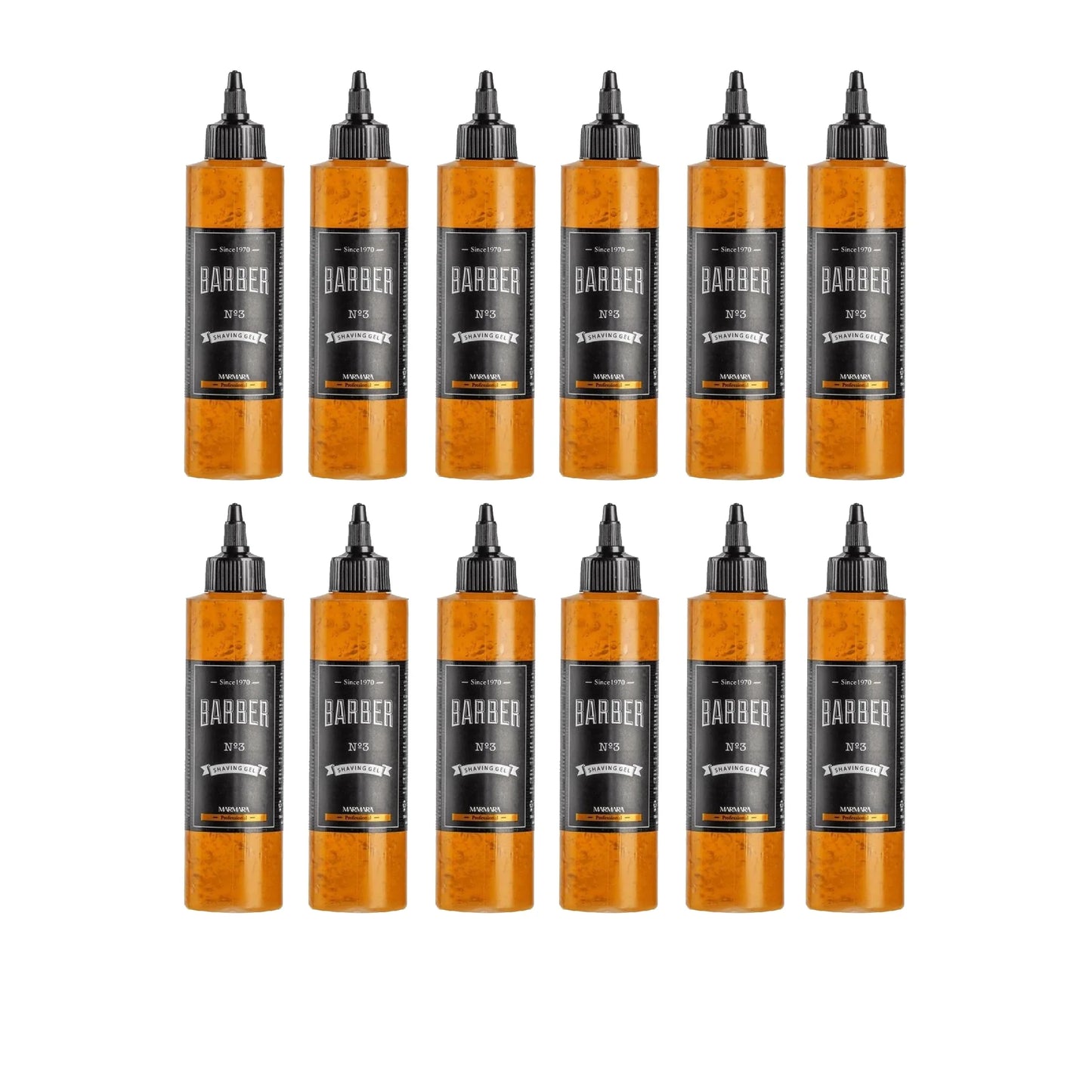 Marmara Barber Shave Gel No.3 - 8.4 oz - Multipack