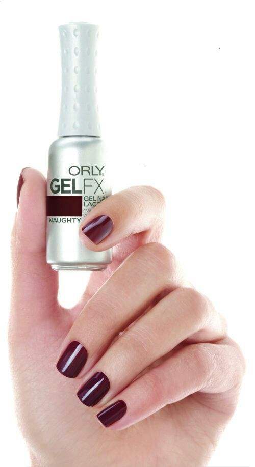 Orly Gelfx Gel Nail Color 0.3 Fl Oz / 9 Ml Naughty