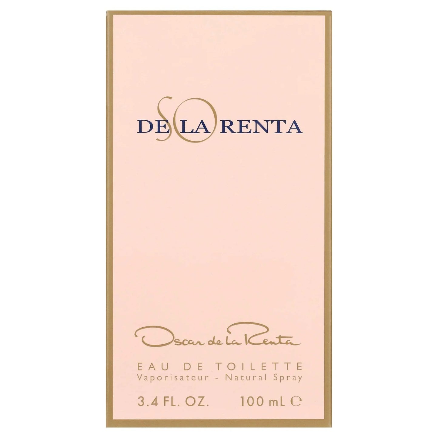 So de la Renta by Oscar De La Renta for Women - 3.4 oz EDT Spray
