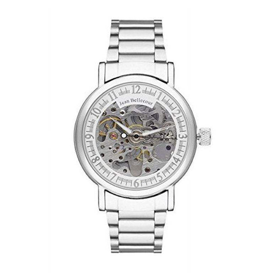 REDH1 Silver Stainless Steel Bracelet Watch by Jean Bellecour for Men - 1 Pc Watch