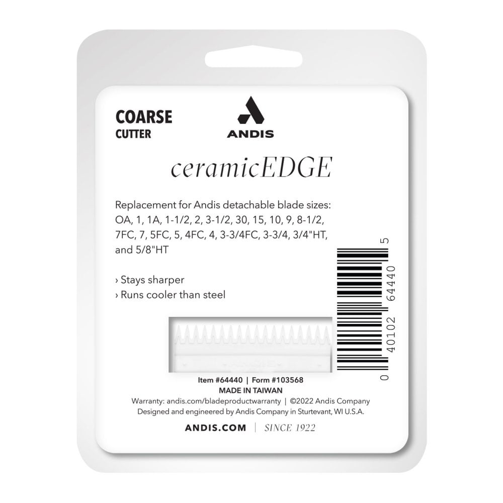 Andis CeramicEdge Detachable Blade - Coarse Cutter
