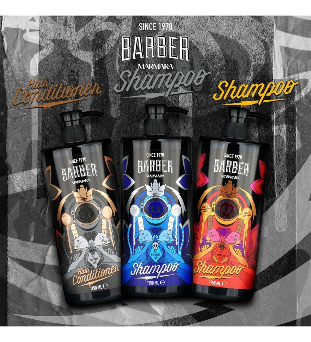 Marmara Barber Shampoo Argan 1109ml / 37.5 oz