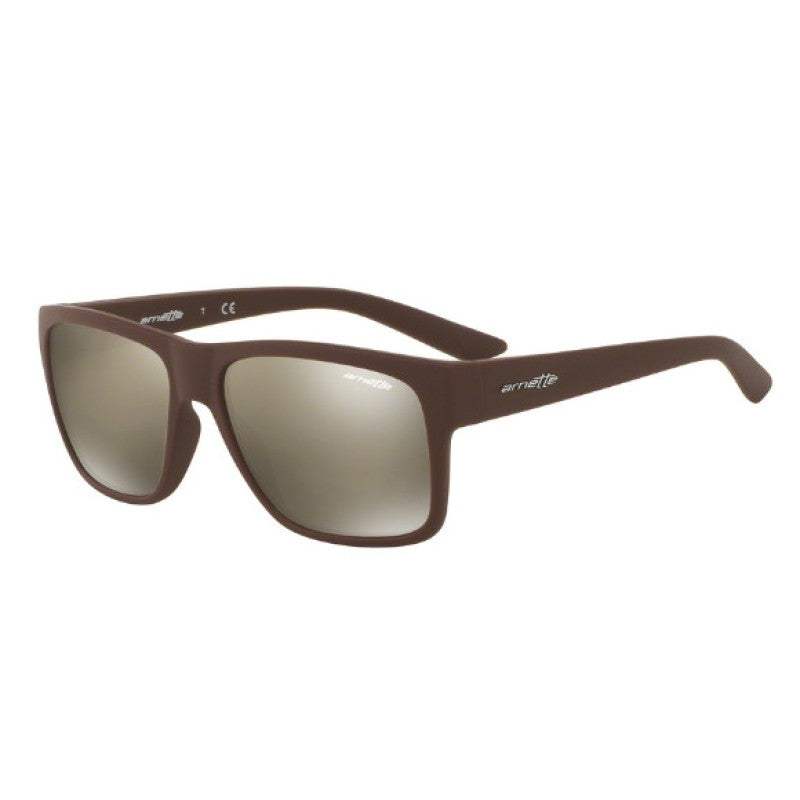 Arnette AN 4226 2380-5A Reserve - Matte Brown-Light Brown Dark Gold by Arnette for Men - 57-16-140 mm Sunglasses