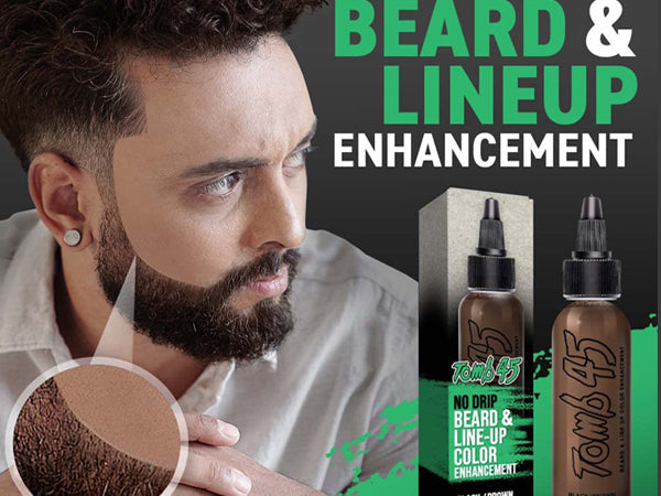 Tomb45 Beard and Line Up Color Enhancement - Black/Brown - 2 oz - Multipack