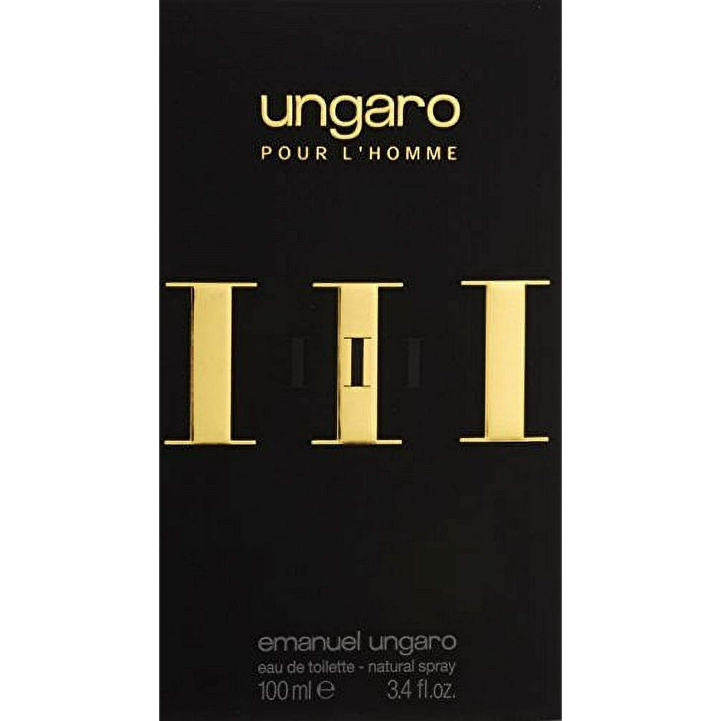 Ungaro III by Emanuel Ungaro for Men - 3.4 oz EDT Spray