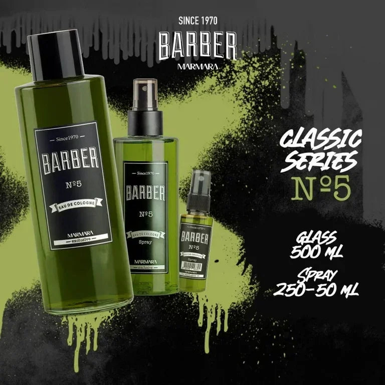 Marmara Barber Aftershave Cologne No.5 - 500ml / 16.9 oz
