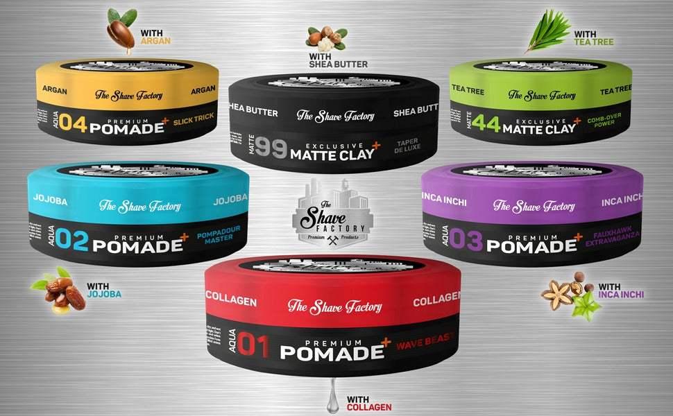 The Shave Factory Premium Pomade 150ml / 5.07 oz 04 Slick Trick TS-9056-04
