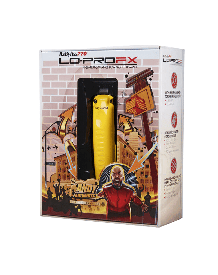 Babyliss Pro FX726YI LoPROFX Influencer Trimmer - Yellow