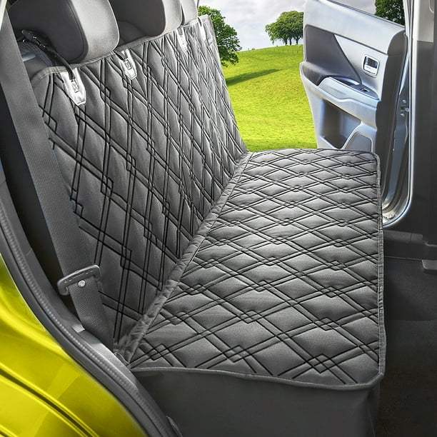 Bench Seat Protector for Pets - Standard Black by Meadowlark for Unisex - 3.3 lb Car Seat Cover