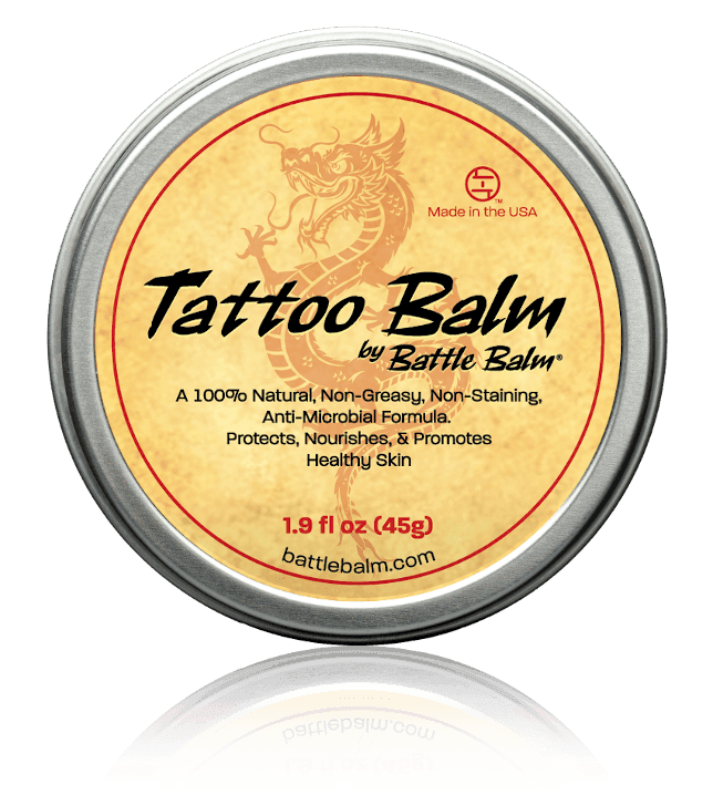 Battle Balm® Tattoo Balm - Tattoo Healing, Moisturizer, & Skin Repair Cream - BarberSets
