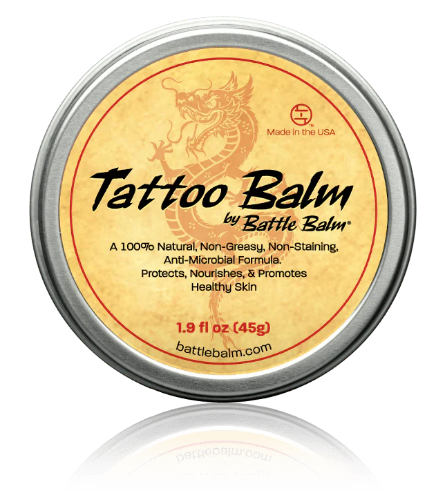 Battle Balm® Tattoo Balm - Tattoo Healing, Moisturizer, & Skin Repair Cream