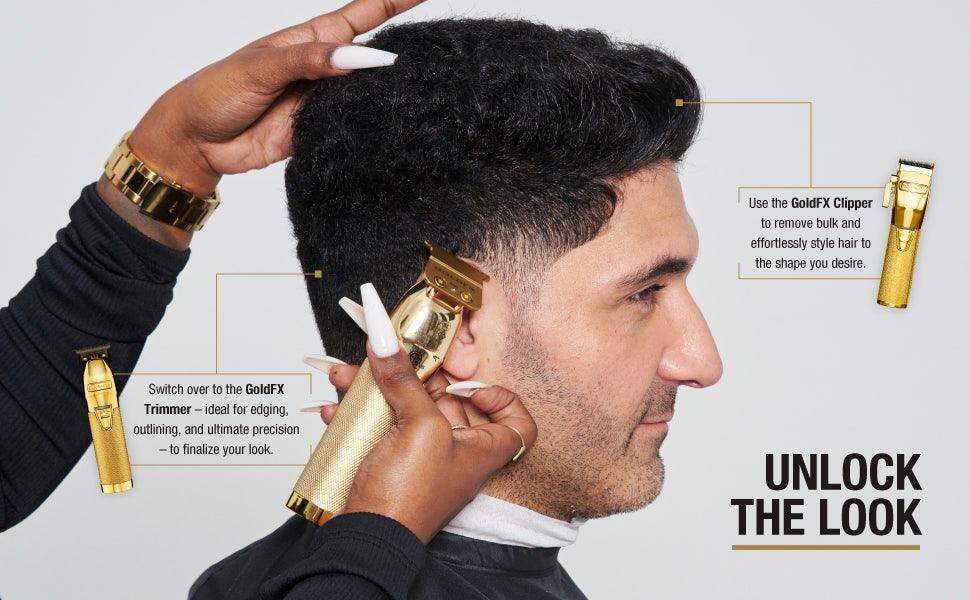 BABYLISS PRO BB-FX870G GoldFX Clipper - BarberSets