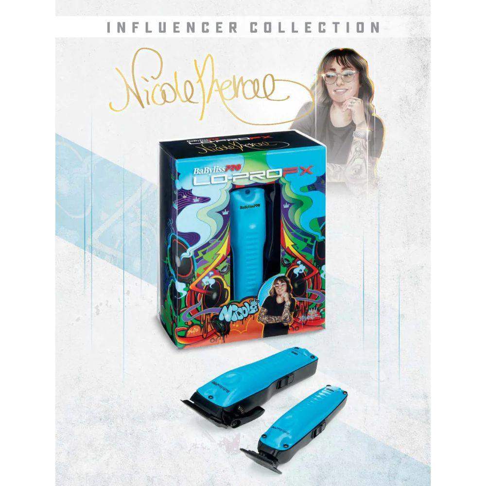 Babyliss Pro LoPROFX Influncer Trimmer - Blue- BB-FX726BI - BarberSets