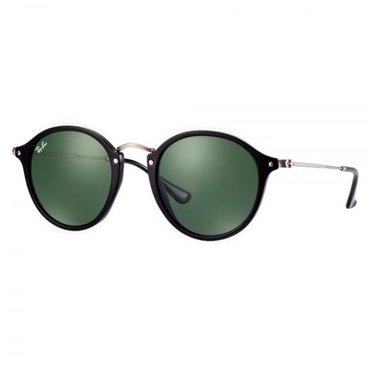 Ray Ban RB 2447 901 - Black Silver-Green Classic by Ray Ban for Unisex - 52-21-145 mm Sunglasses