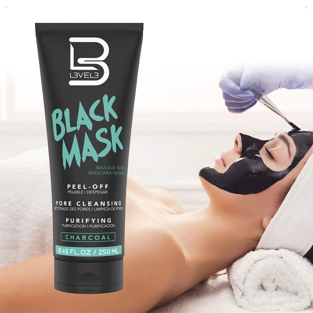 L3VEL3 Black Facial Mask 8.45 oz