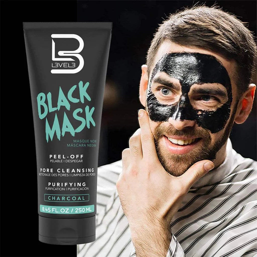 L3VEL3 Black Facial Mask 250ml / 8.45 oz
