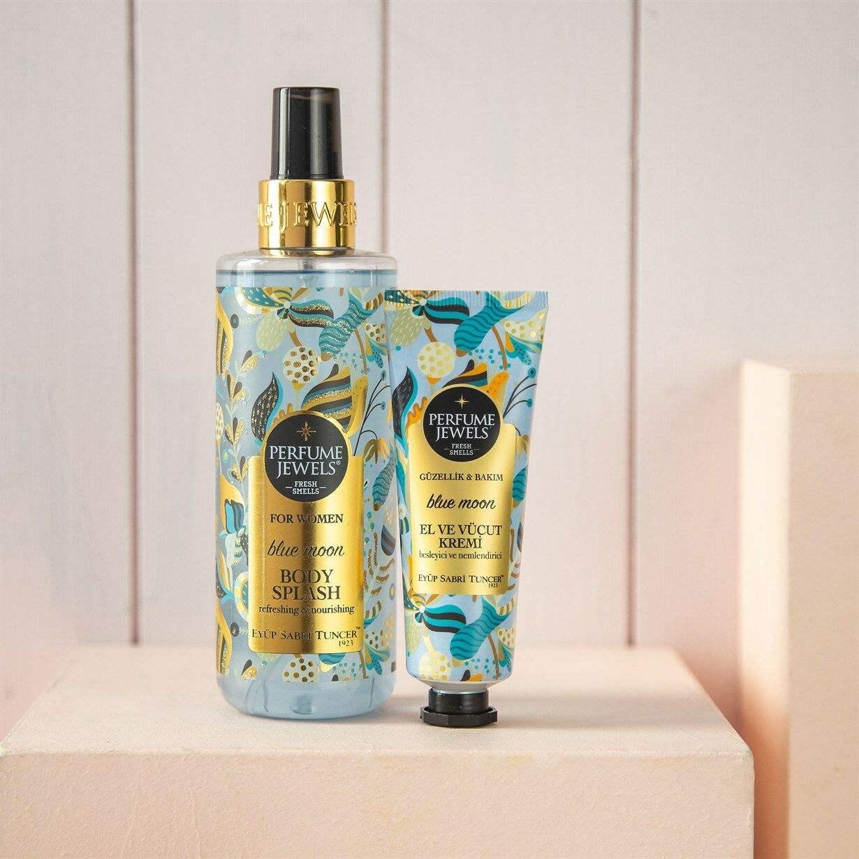 Eyup Sabri Tuncer Blue Moon 250ml / 8.45 oz For Women Perfume Jewels Body Splash