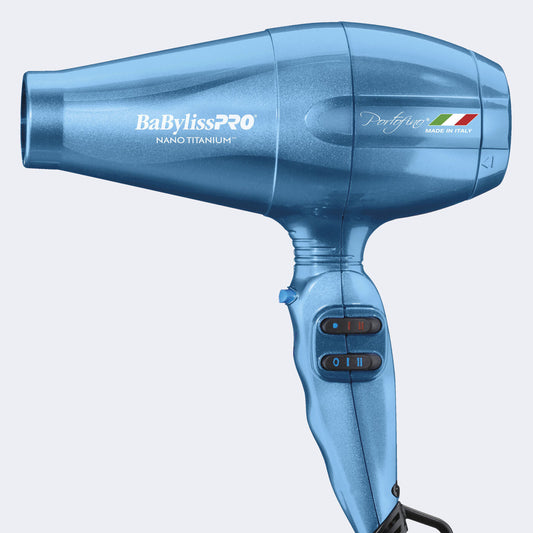 BaBylissPRO Nano Titanium Torino Mid-Size Dryer - Blue
