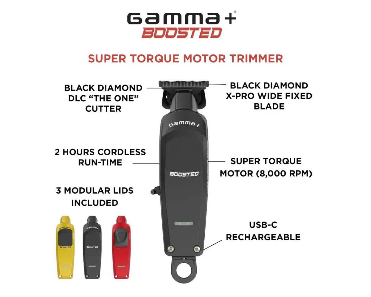 Gamma Boosted Trimmer - Professional Cordless Hair Trimmer