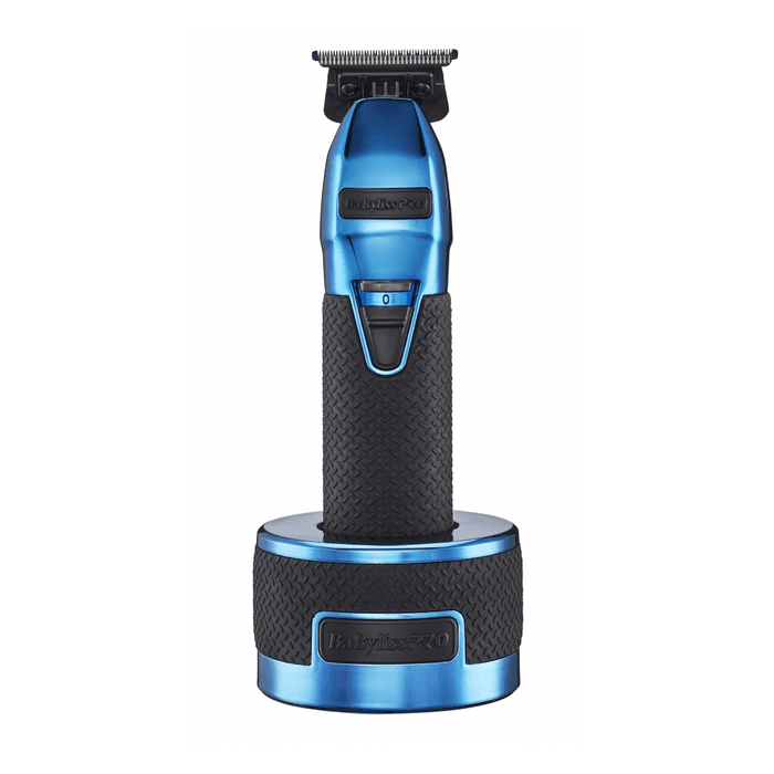 BaBylissPRO Boost FX Limited Edition Blue Clipper, Trimmer & Charging Bases
