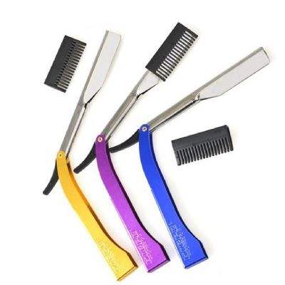 PRO CUT ALLUMINIUM RAZOR-COMB BLUE-PURPLE-GOLDEN-RED