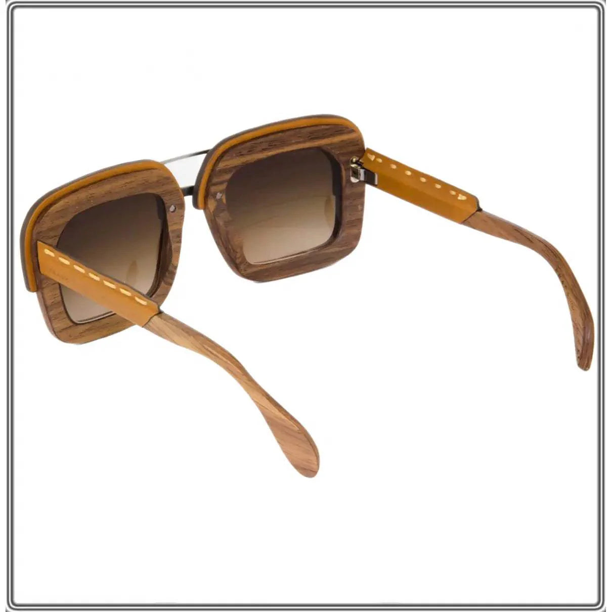 Prada SPR 26R UA7-6S1 - Nut Canaletto-Brown by Prada for Women - 51-25-140 mm Sunglasses