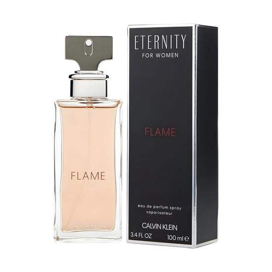 Eternity Flame by Calvin Klein for Women - 3.4 oz EDP Spray