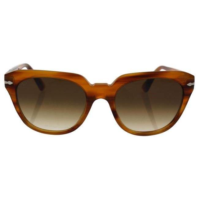 Persol PO3111S 960-51 - Striped Brown-Brown Gradient by Persol for Unisex - 50-18-145 mm Sunglasses