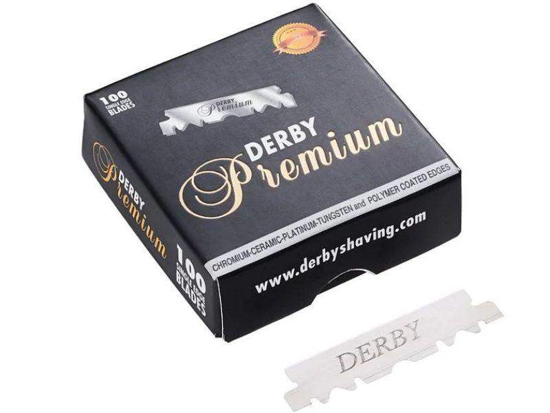 Derby Single Edge Razor Blades 100 pcs - Premium ASIN:B072HJCFK6 - BarberSets
