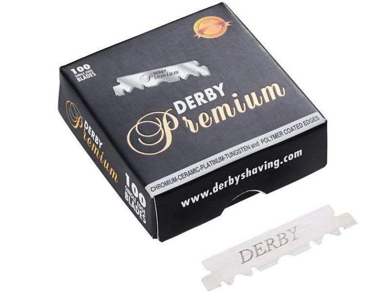 Derby Single Edge Razor Blades 100 Pcs - Premium Asin:B072Hjcfk6 DE-D116-PRE - BarberSets