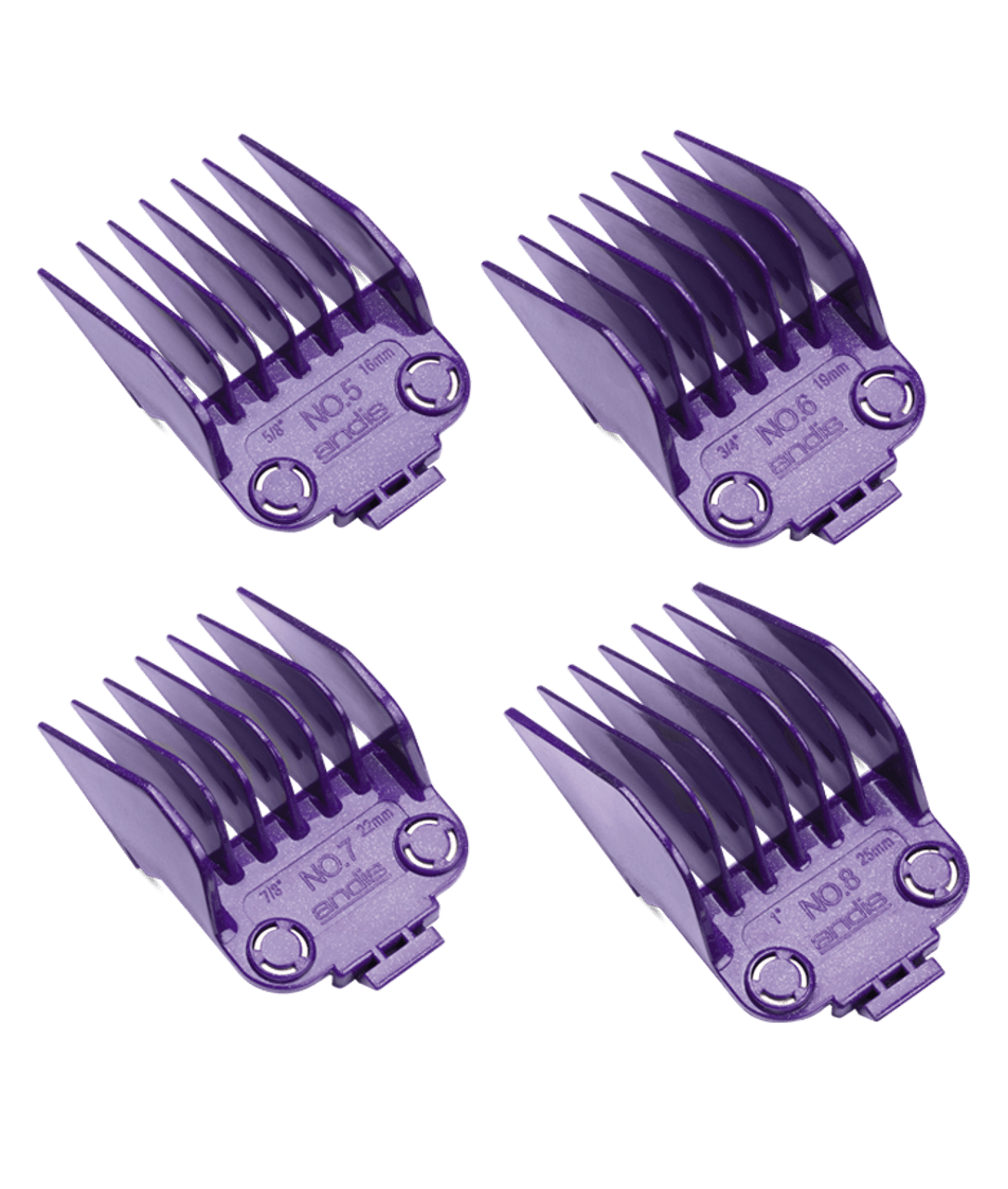 Andis Master Dual Magnet Large 4-Comb Set