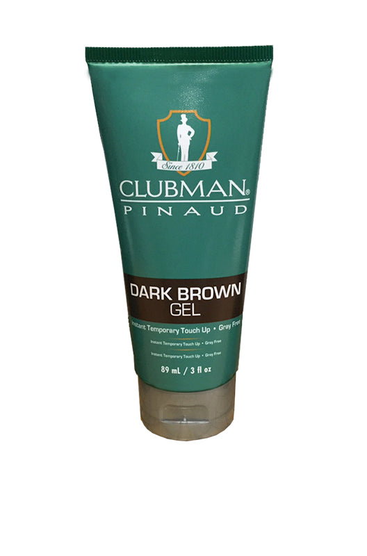 Clubman Temporary Color Gel - Dark Brown 3 oz