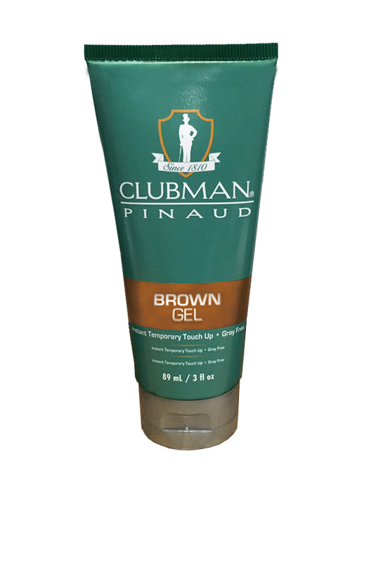 Clubman Temporary Color Gel - Brown 3 oz